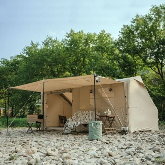 Naturehike Gen Air 12Y Inflatable Tent - Quicksand Gold (410*270*200)